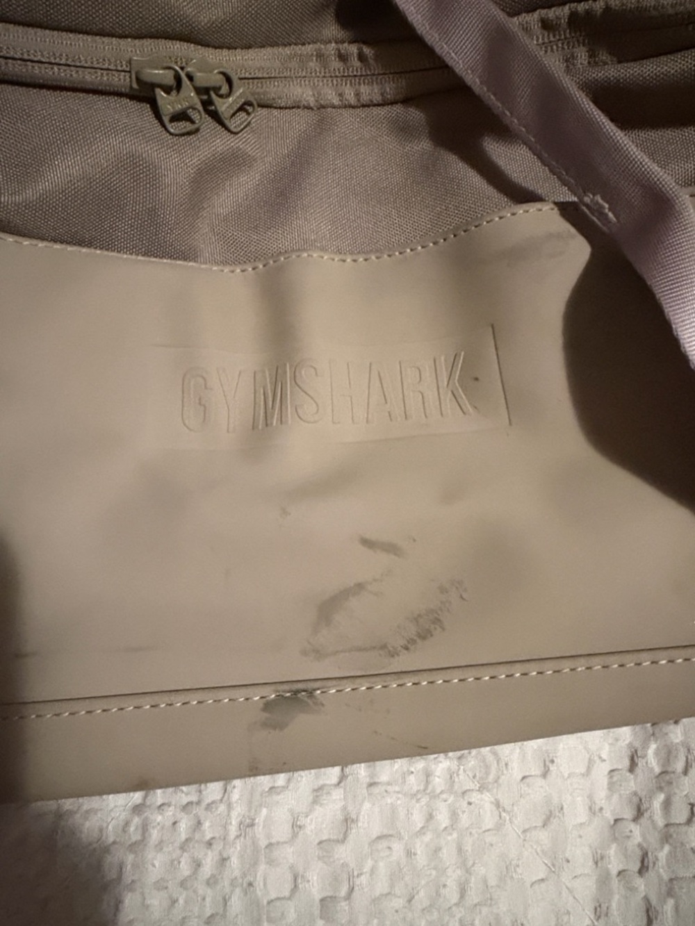 Gymshark Beige Duffel Bag - Picture 5 of 6